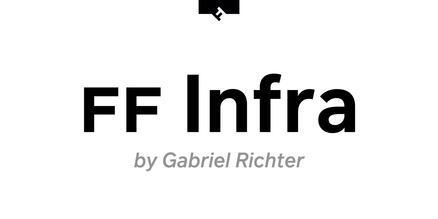 Beispiel einer FF Infra-Schriftart #1